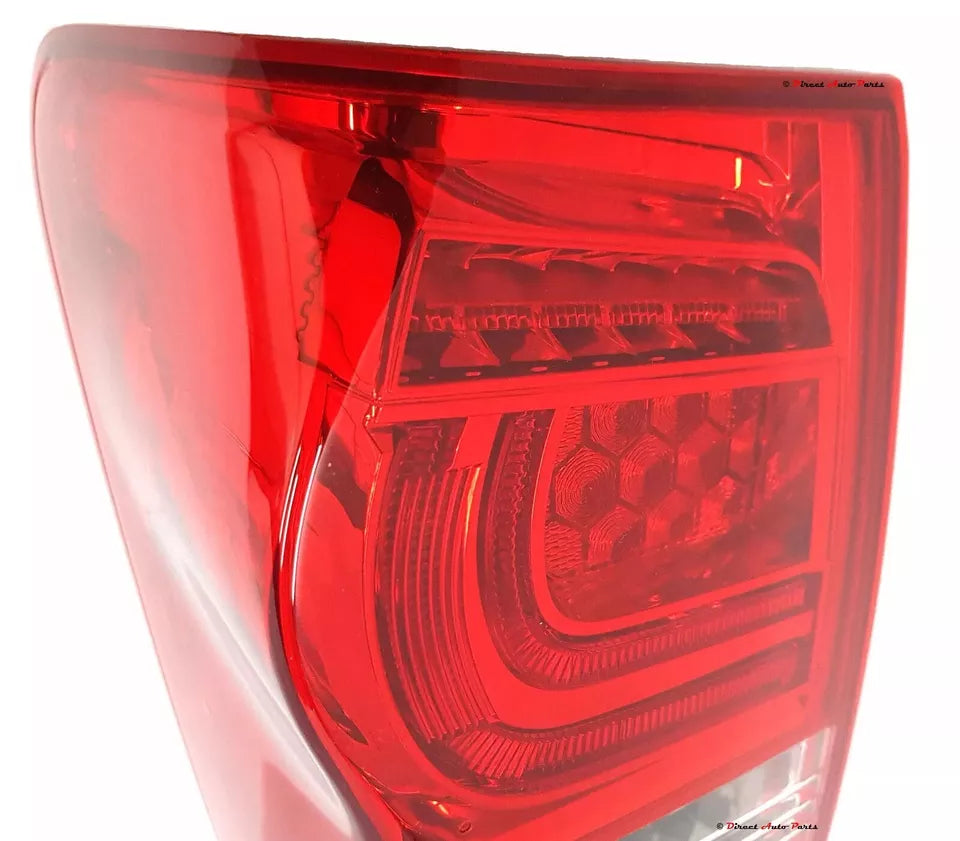 2X LED REAR TAIL LIGHT BRAKE FOG LAMP FOR ISUZU DMAX D-MAX UTE 2015-2018 UK